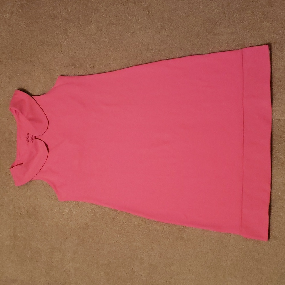 Out 2 Launch Women's Pink Peter Pan Collar Golf Dress and Short Set